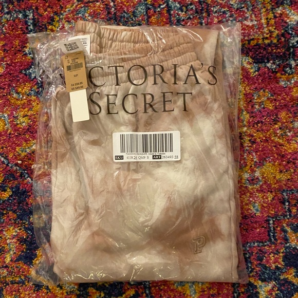 NWT PINK Campus Baggy Sweatpants - Picture 2 of 2